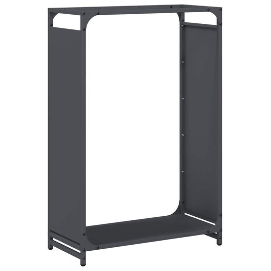 Vidaxl brandhoutrek 60x28x90 cm koudgewalst staal antraciet