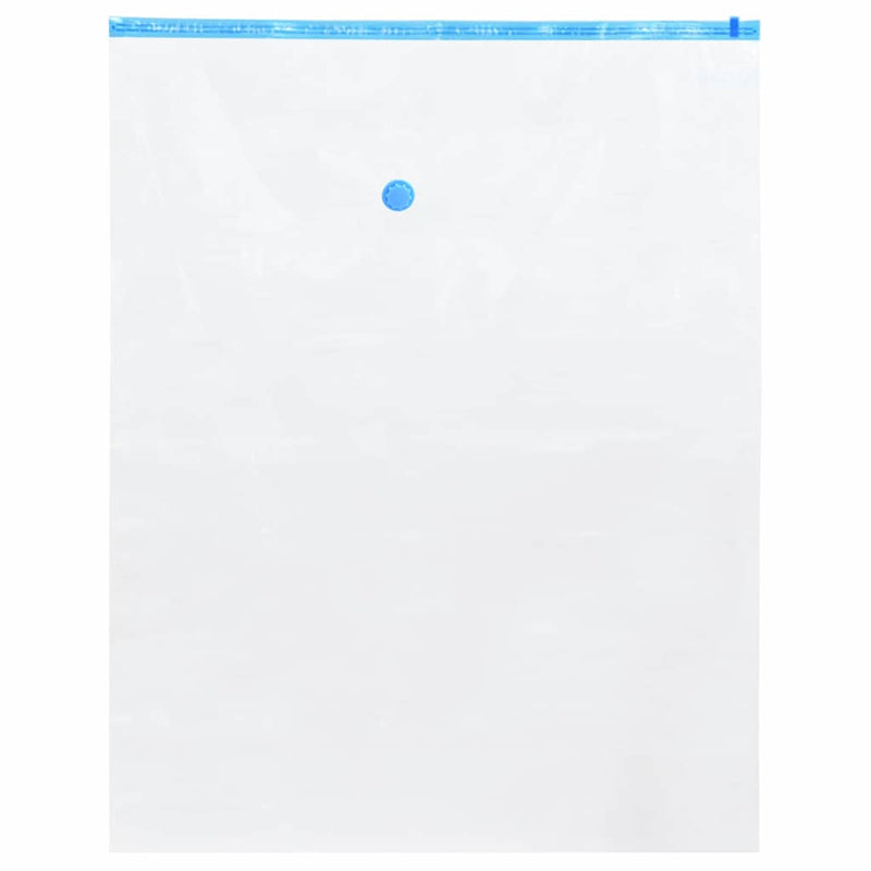 ギャラリービューアに画像をロードする, Vidaxl opslagzakken met opslag 20 pcs transparant en blauw 100 x 80 cm
