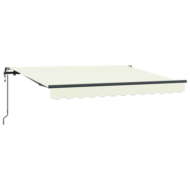 Vidaxl inklapbaar zonnescherm crème 250 x 200 cm stof