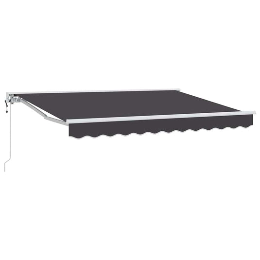 Vidaxl inklapbaar zonnescherm antraciet 250 x 200 cm