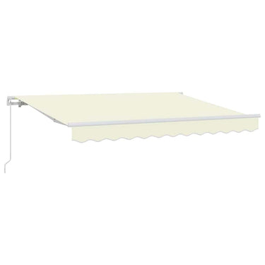 Vidaxl inklapbaar zonnescherm crème 300 x 200 cm stof