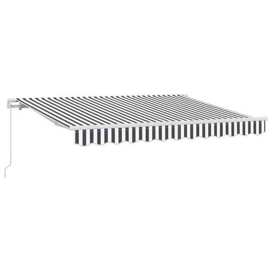 Vidaxl inklapbaar zonnescherm antraciet 300 x 200 cm stof