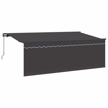 Vidaxl inklapbaar zonnescherm antraciet 350 x 200 cm