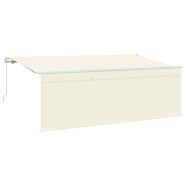 Vidaxl inklapbaar zonnescherm crème 400 x 200 cm
