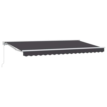 Vidaxl inklapbaar zonnescherm antraciet 400 x 200 cm