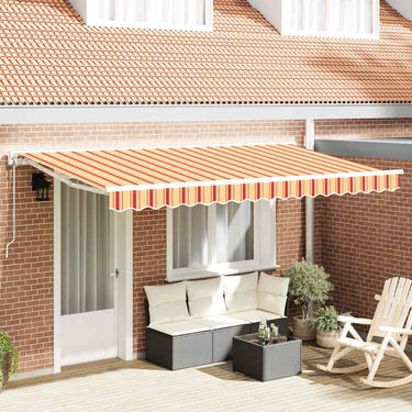 Vidaxl inklapbaar zonnescherm multikleur 400 x 200 cm
