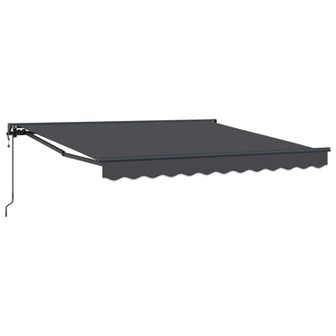 Vidaxl inklapbaar zonnescherm antraciet 300 x 250 cm
