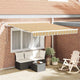 Vidaxl uitschuifbare luifel meerkleurig 300 x 250 cm polyester
