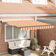 Vidaxl markies geel en oranje 350 x 250 x 165 cm polyester