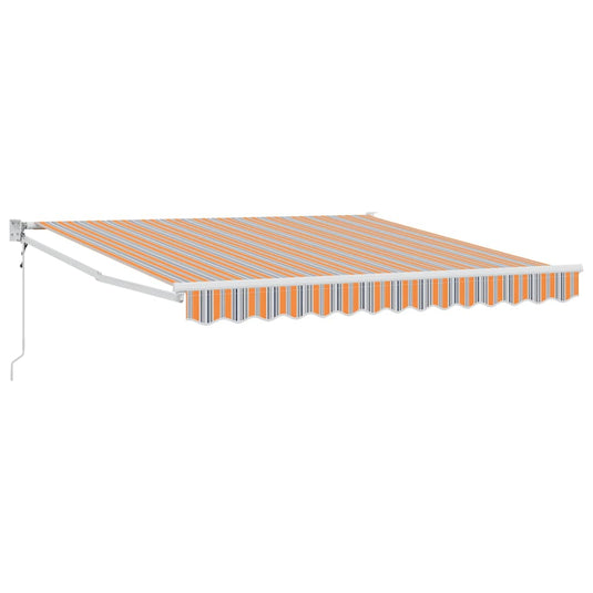 Vidaxl inklapbaar zonnescherm multikleur 350 x 250 cm