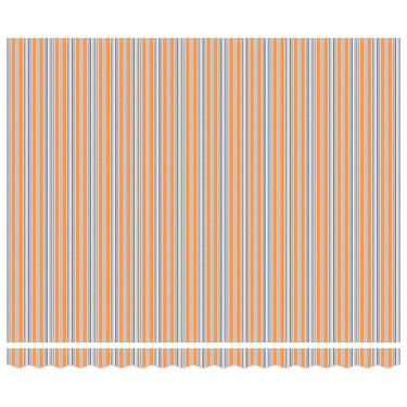 Vidaxl inklapbaar zonnescherm blauw en oranje 400 × 300 cm