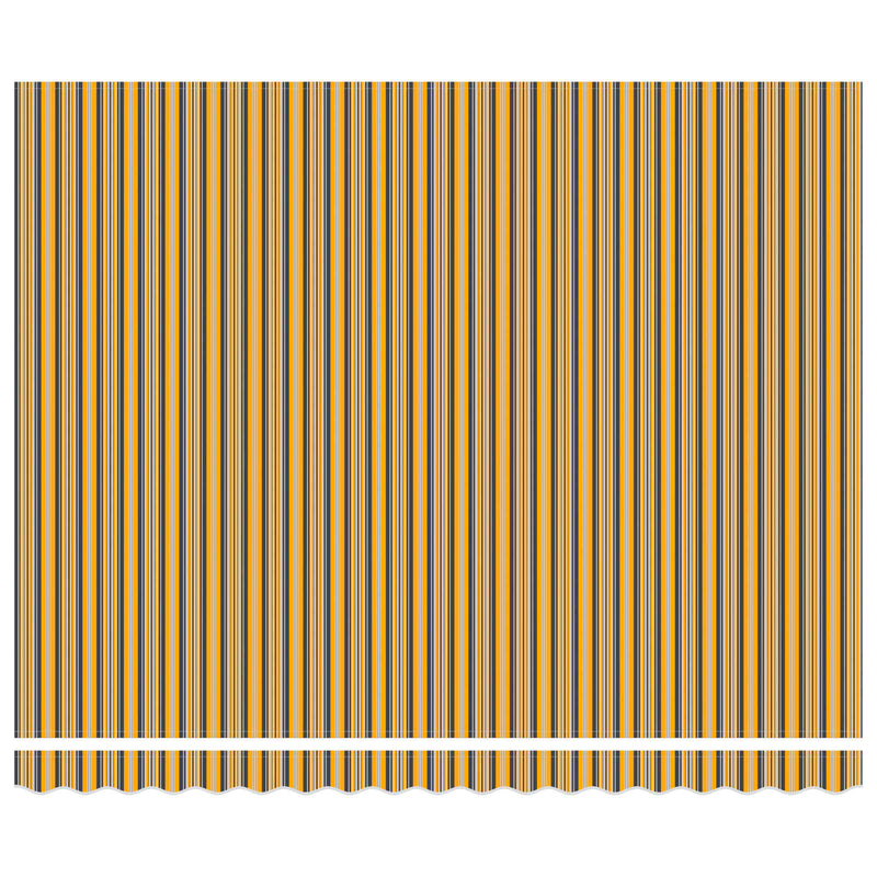ギャラリービューアに画像をロードする, Vidaxl inklapbaar zonnescherm geel en grijs 400 × 300 cm
