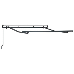 Vidaxl zijde frame antraciet 2,5 x 2 m metaal