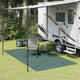 Vidaxl tenttapijt groen 300 x 200 cm polyester