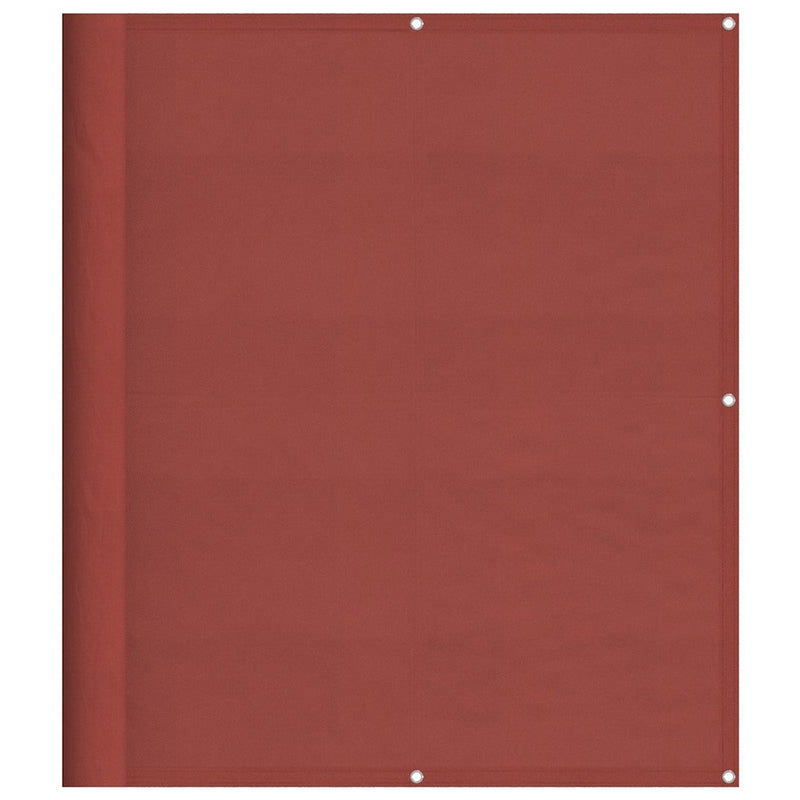 Chargez l'image dans la visionneuse de la galerie, Vidaxl balkonscherm terracotta 120x800 cm 100% polyester oxford
