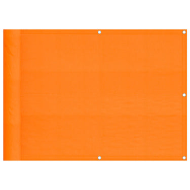 Vidaxl balkonscherm oranje 75x700 cm 100% polyester oxford