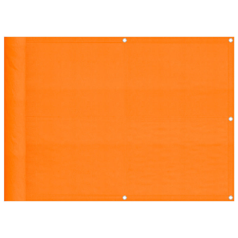 Chargez l'image dans la visionneuse de la galerie, Vidaxl balkonscherm oranje 75x800 cm 100% polyester oxford
