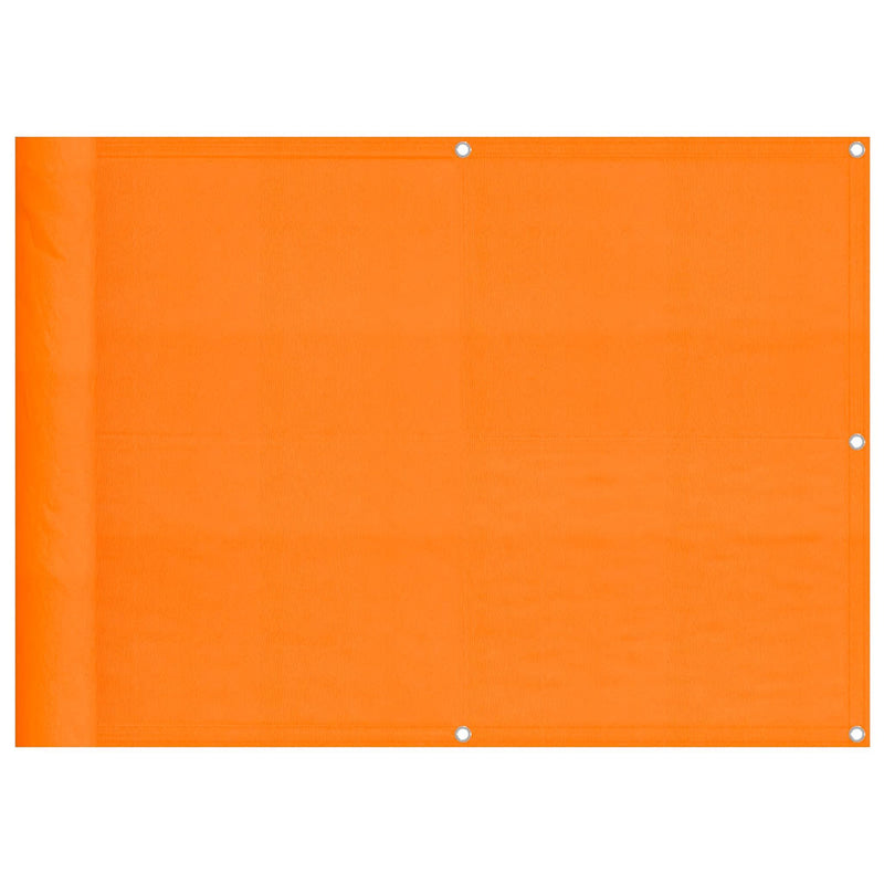 Chargez l'image dans la visionneuse de la galerie, Vidaxl balkonscherm oranje 75x1000 cm 100% polyester oxford
