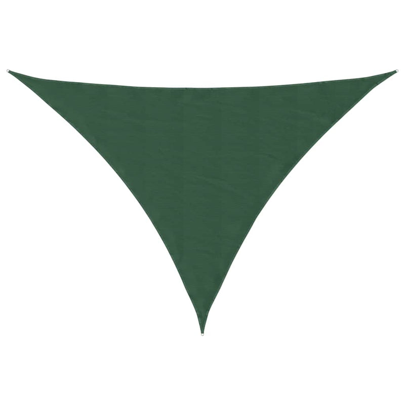 Afbeelding laden in galerijviewer, Vidaxl schaduwdoek donkergroen 7x5x5 m 100% polyester oxford
