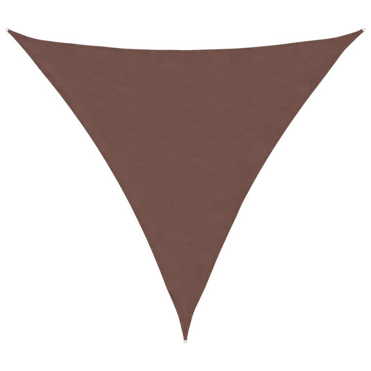 Vidaxl zonneschermdoek bruin 2x2x2 m 100% polyester oxford