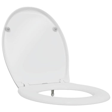 Vidaxl toiletzitting wit 47 x 37 x 4 cm duroplast