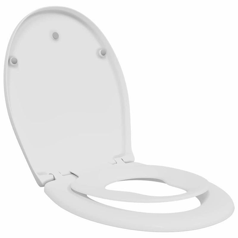 Chargez l'image dans la visionneuse de la galerie, Vidaxl toiletzitting wit 47 x 37 x 4 cm duroplast
