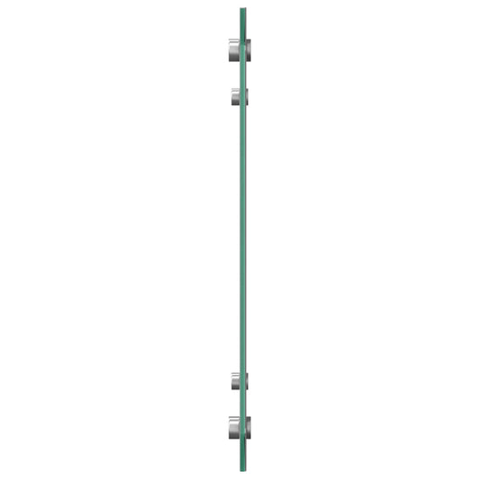Vidaxl keuken spatscherm lichtgrijs 80 x 40 cm gehard glas