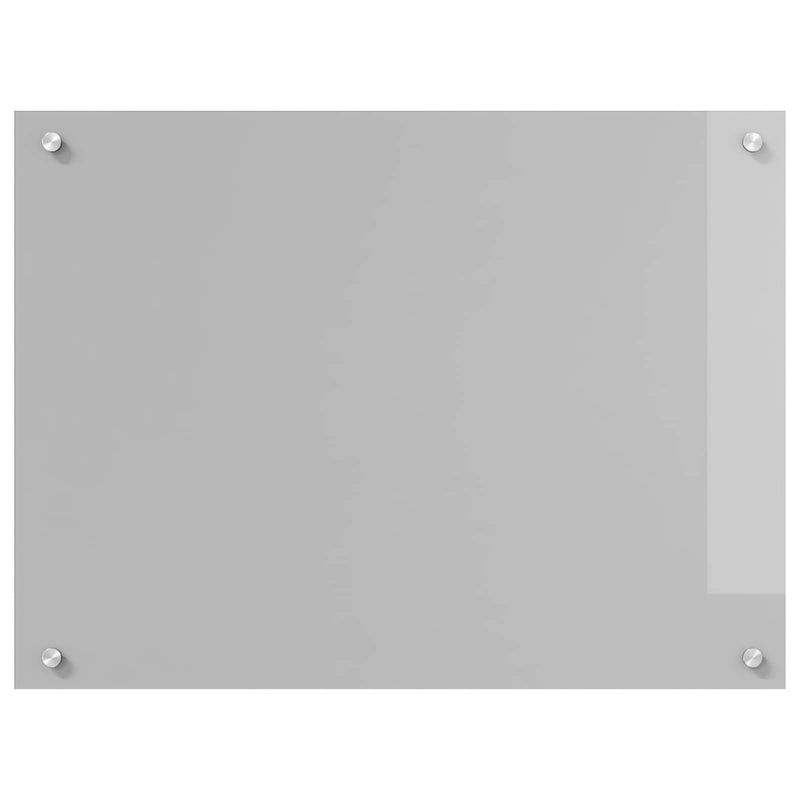 ギャラリービューアに画像をロードする, Vidaxl keuken spatscherm lichtgrijs 80 x 60 cm gehard glas
