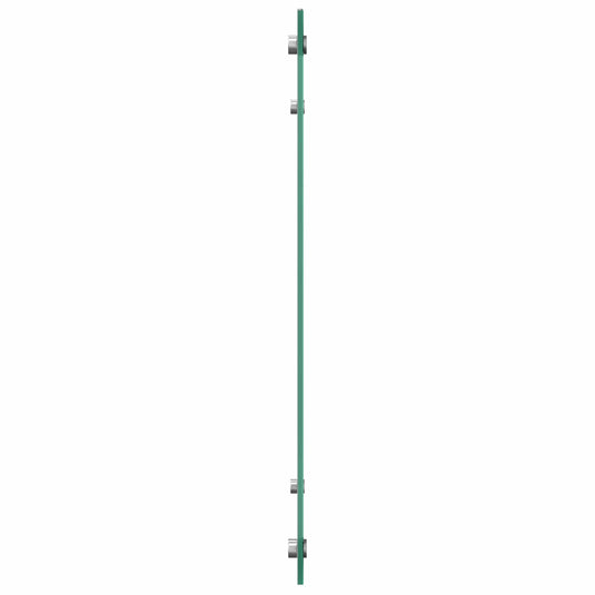 Vidaxl keuken spatscherm lichtgrijs 80 x 60 cm gehard glas
