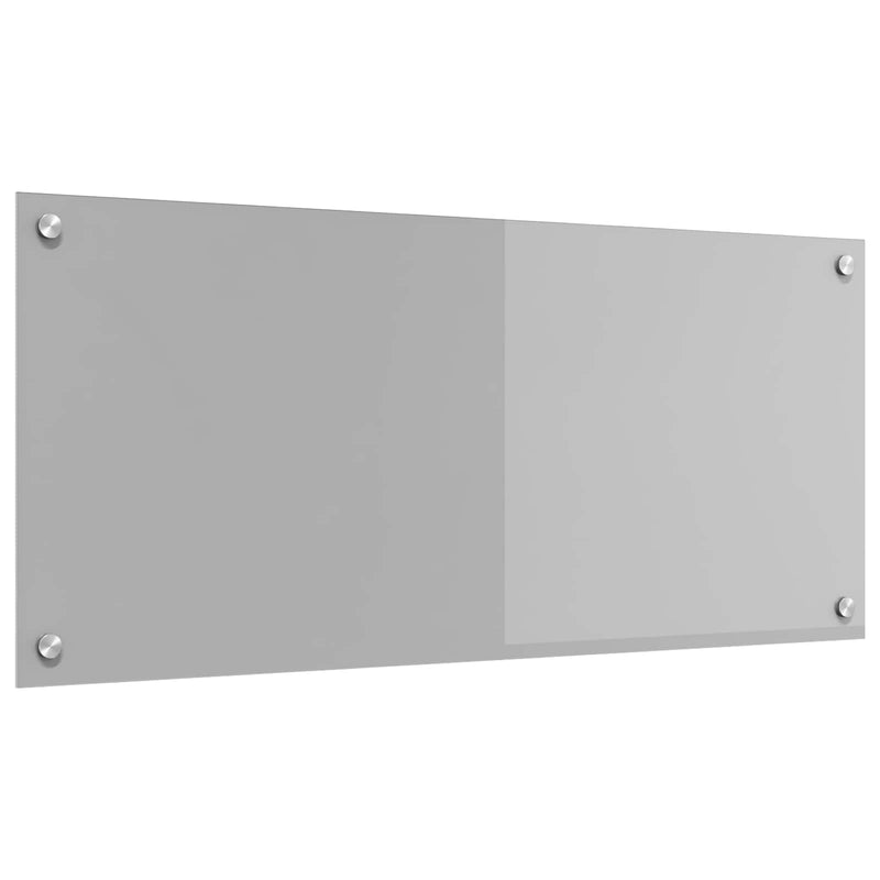 Chargez l'image dans la visionneuse de la galerie, Vidaxl keuken spatscherm lichtgrijs 90 x 40 cm gehard glas
