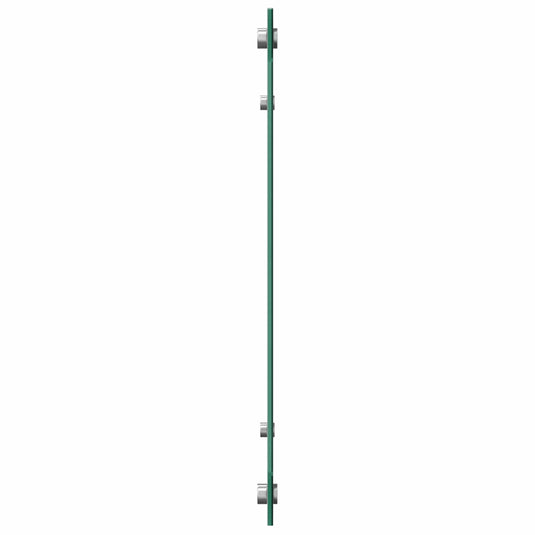 Vidaxl keuken spatscherm lichtgrijs 90 x 50 cm gehard glas