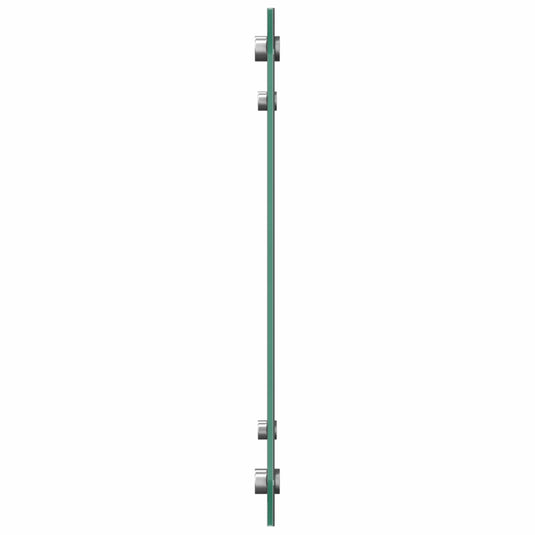 Vidaxl keuken spatscherm donkergrijs 70 x 40 cm gehard glas