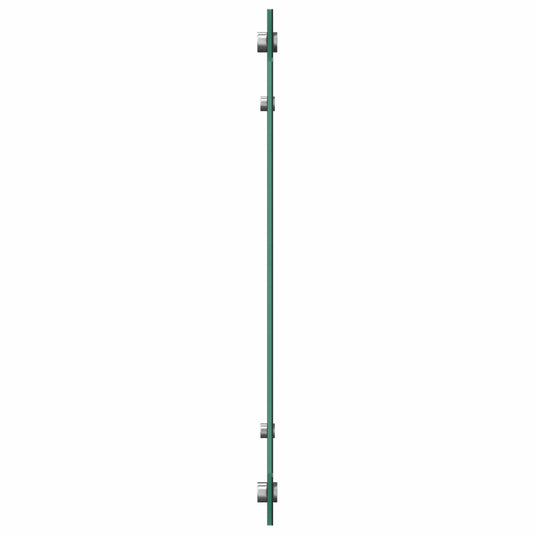 Vidaxl keuken spatscherm donkergrijs 80 x 50 cm gehard glas