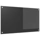 Vidaxl keuken spatscherm donkergrijs 90 x 50 cm gehard glas