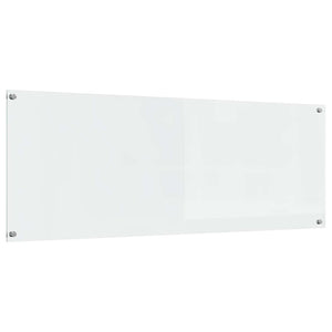 Vidaxl keuken spatscherm doorzichtig 110 x 40 cm gehard glas