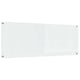 Vidaxl keuken spatscherm doorzichtig 110 x 40 cm gehard glas