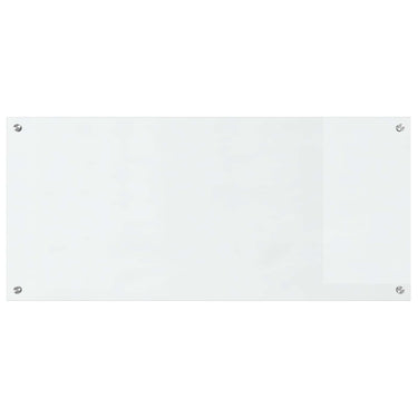 Vidaxl keuken spatscherm doorzichtig 110 x 50 cm gehard glas