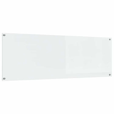 Vidaxl keuken spatscherm doorzichtig 120 x 40 cm gehard glas