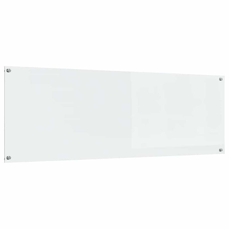 Afbeelding laden in galerijviewer, Vidaxl keuken spatscherm doorzichtig 120 x 40 cm gehard glas
