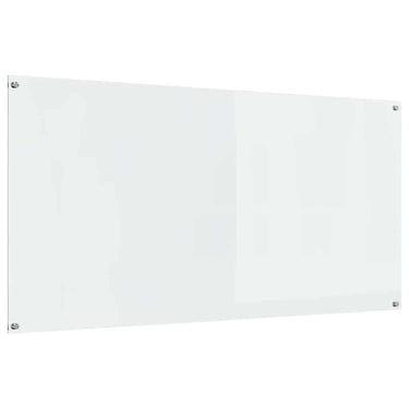 Vidaxl keuken spatscherm doorzichtig 120 x 60 cm gehard glas