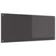 Vidaxl keuken spatscherm donkergrijs 120 x 50 cm gehard glas