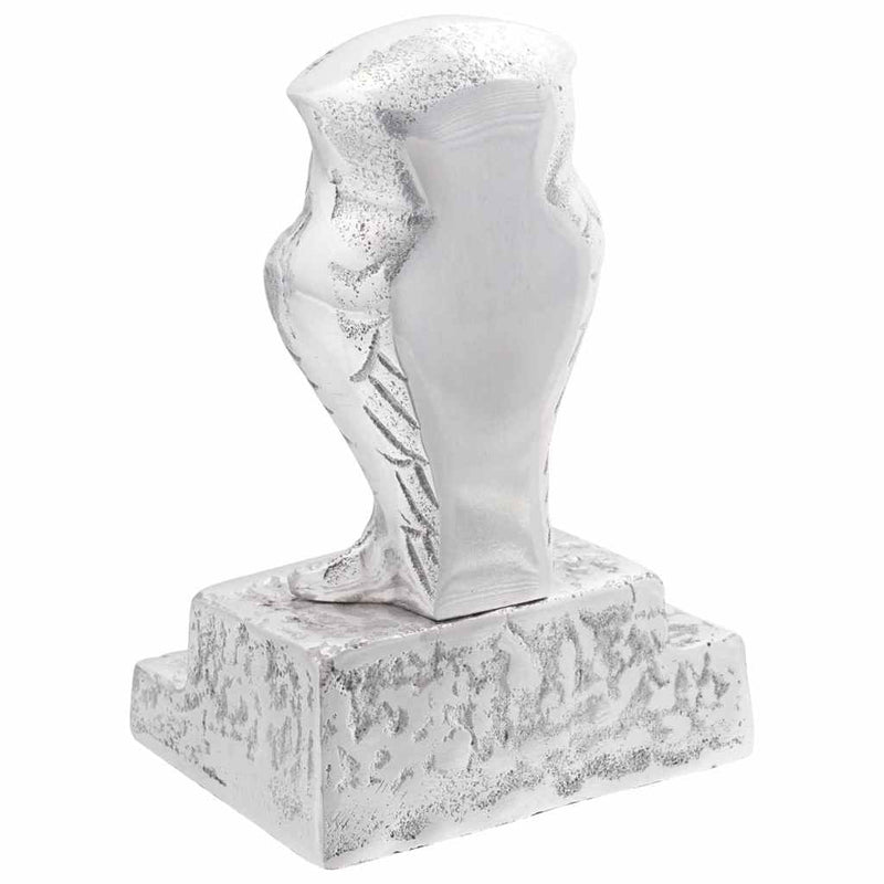 ギャラリービューアに画像をロードする, Vidaxl boekensteunen 2 pcs zilver 12 x 9 x 19 cm aluminium
