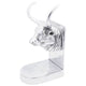 Vidaxl boekensteunen 2 pcs zilver 17 x 15 x 27 cm aluminium