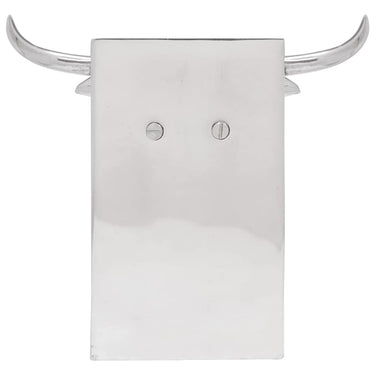 Vidaxl boekensteunen 2 pcs zilver 21,5 x 15,5 x 20 cm aluminium