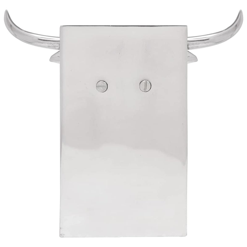 Afbeelding laden in galerijviewer, Vidaxl boekensteunen 2 pcs zilver 21,5 x 15,5 x 20 cm aluminium
