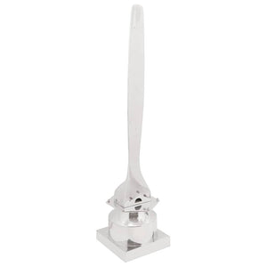 Vidaxl sculptuur zilver 26 x 26 x 110 cm aluminium