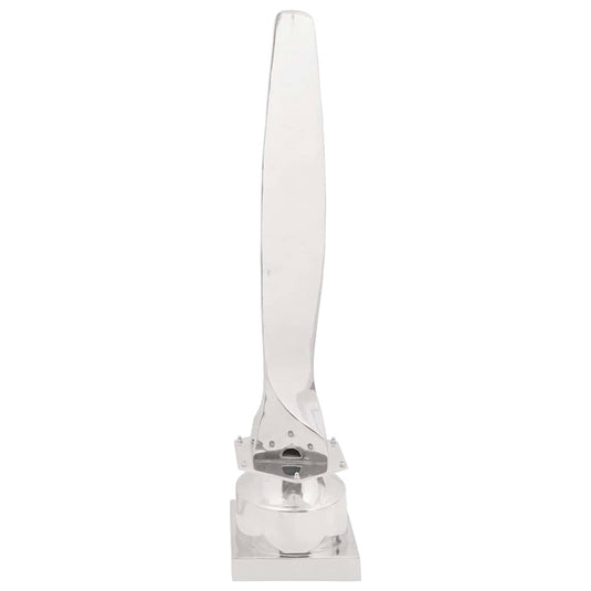 Vidaxl sculptuur zilver 26 x 26 x 110 cm aluminium