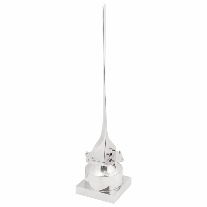 ギャラリービューアに画像をロードする, Vidaxl sculptuur zilver 26 x 26 x 110 cm aluminium
