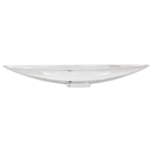 Vidaxl fruitmand zilver 53 x 9 x 10 cm aluminium