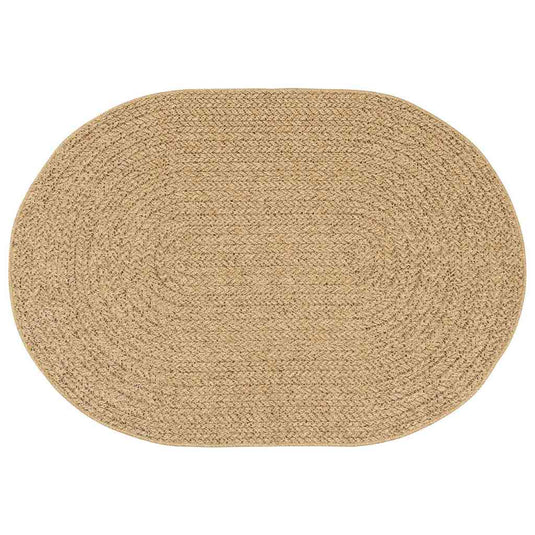 Vidaxl vloerkleed zizur bruin 170 x 120 cm polypropyleen